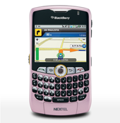 blackberry curve pink
